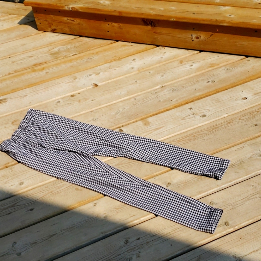 sweet legs checkered leggins